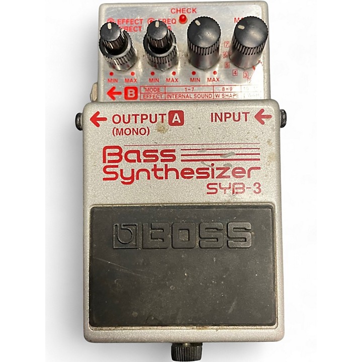 Used BOSS SYB3 Bass Synth Bass Effect Pedal | Guitar Center