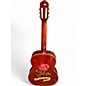 Used Esteban Crystal Rose Red Classical Acoustic Electric Guitar