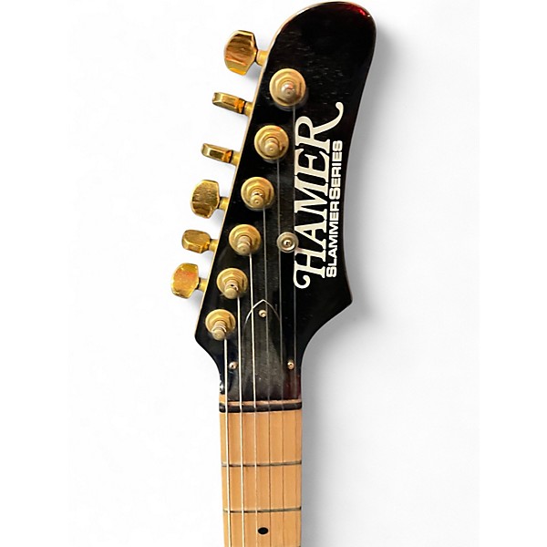 Used Hamer Slammer Series 2 Color Sunburst Solid Body Electric Guitar
