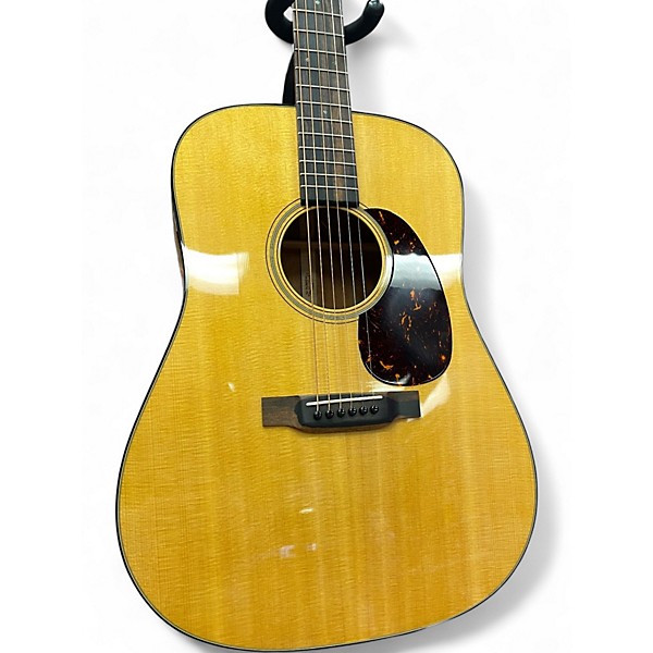 Used 2023 Martin D18 Natural Acoustic Guitar