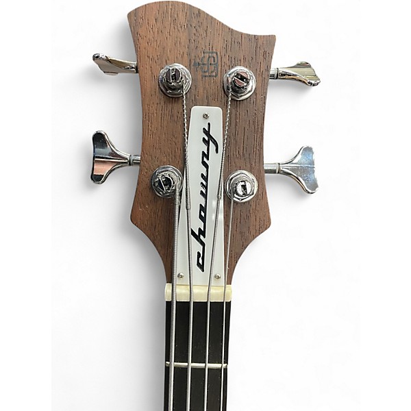 Used Chowny SWB PRO SCOTT WHITLEY NATURAL WALNUT Electric Bass Guitar