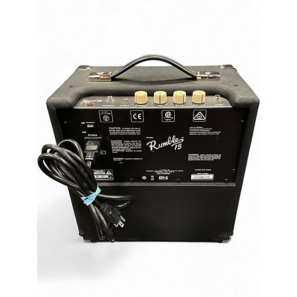 Used Fender rumble 15 Bass Combo Amp