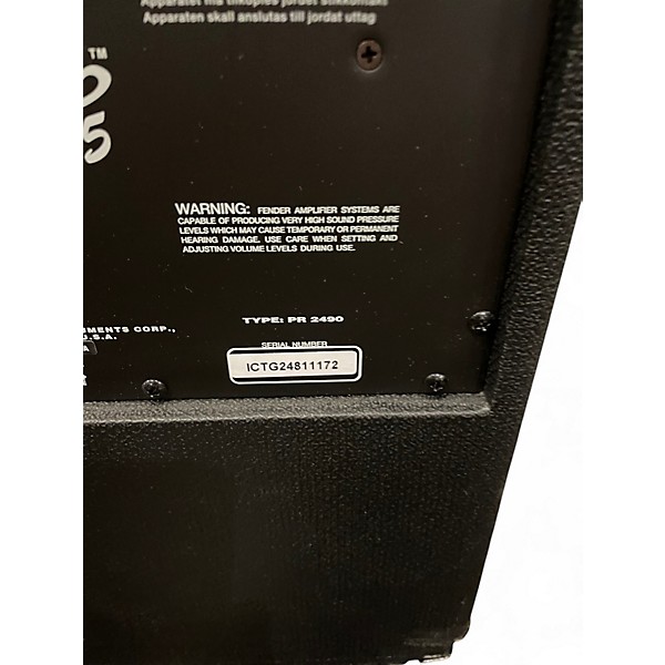 Used Fender rumble 15 Bass Combo Amp