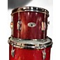 Used Premier 3 Piece 3 Piece red sparkle Drum Kit