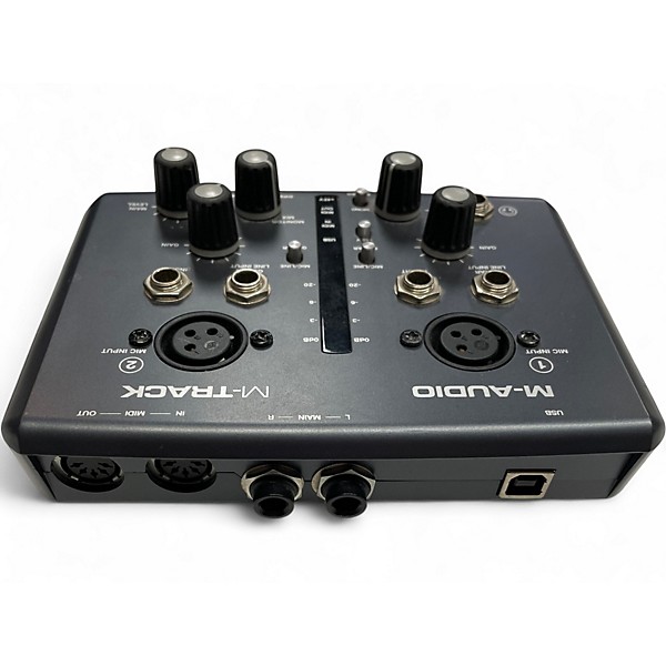 Used M-Audio M TRACK Audio Interface
