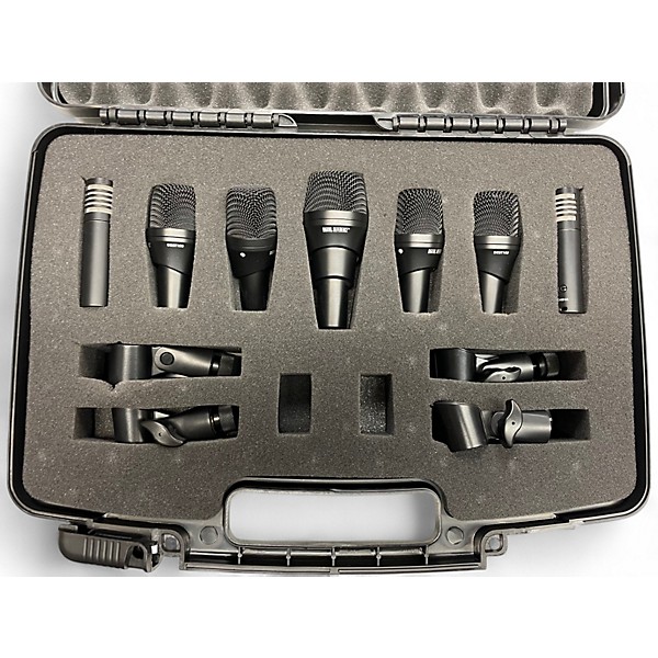 Used Digital Reference DRDK7 7 Piece Percussion Microphone Pack