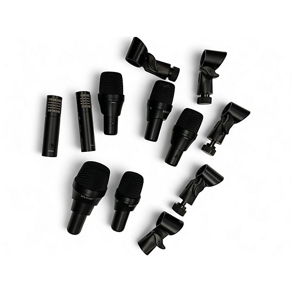 Used Digital Reference DRDK7 7 Piece Percussion Microphone Pack