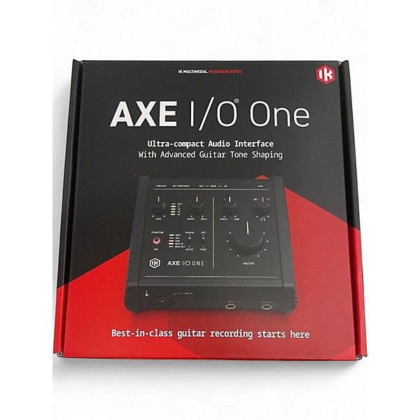 Used IK Multimedia Axe I/O One Audio Interface
