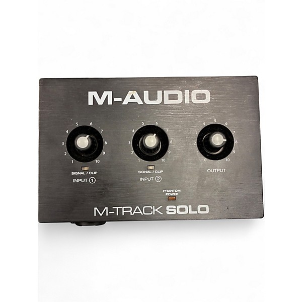 Used M-Audio M TRACK SOLO Audio Interface