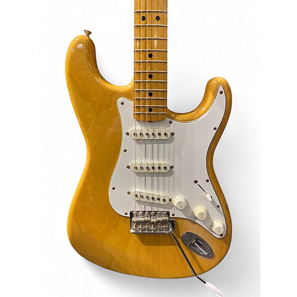 Used 1990s Fender 68 Stratocaster Reissue Natural Solid Body Electric Guitar