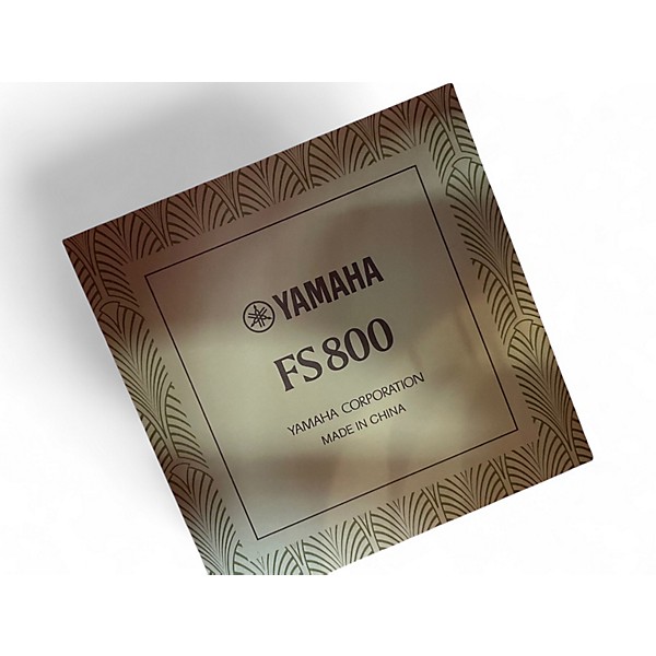 Used Yamaha FS800 Natural Acoustic Guitar