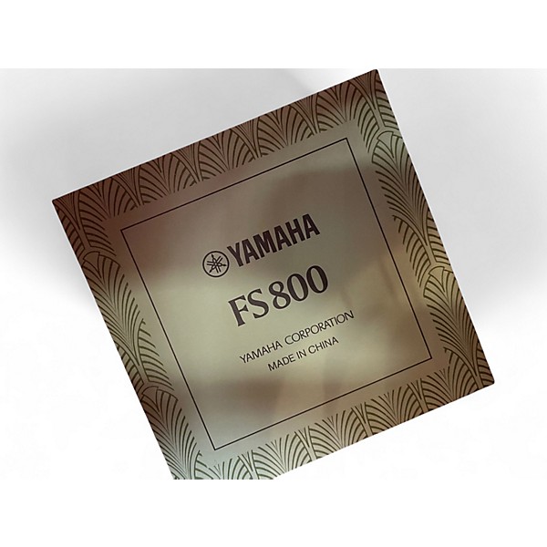 Used Yamaha FS800 Natural Acoustic Guitar