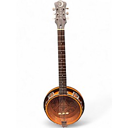 Used Luna Celtic 6 String Banjo Tobacco Burst Banjo