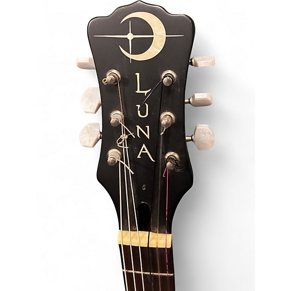 Used Luna Celtic 6 String Banjo Tobacco Burst Banjo