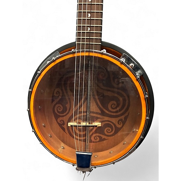 Used Luna Celtic 6 String Banjo Tobacco Burst Banjo