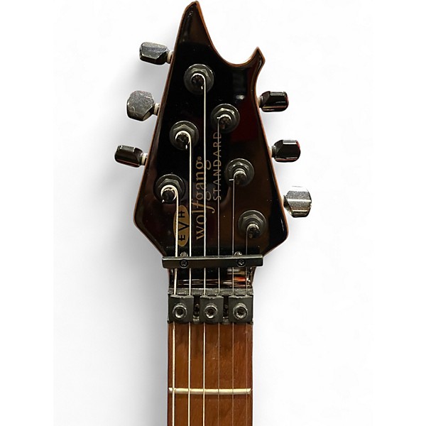 Used EVH Wolfgang Standard Silver Sparkle Solid Body Electric Guitar