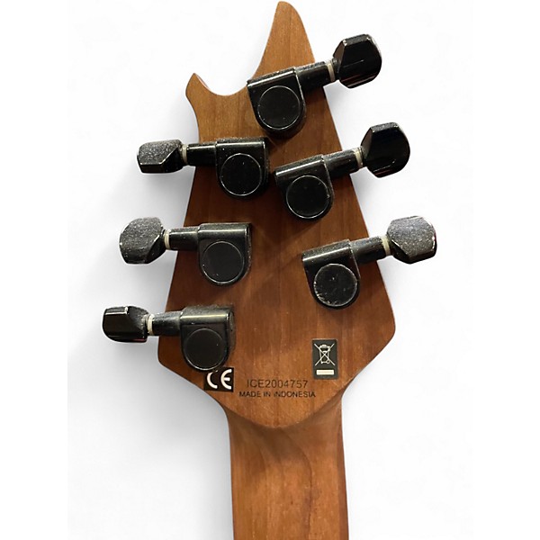 Used EVH Wolfgang Standard Silver Sparkle Solid Body Electric Guitar