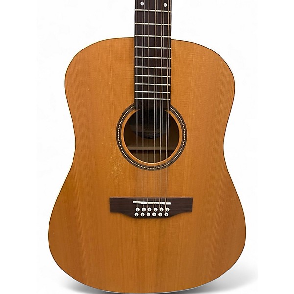 Used Seagull Coastline S12 Left Handed Natural Acoustic Guitar