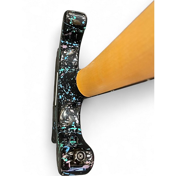 Used Kiesel Jason Becker JB200 Custom Black Magic Splatter Solid Body Electric Guitar