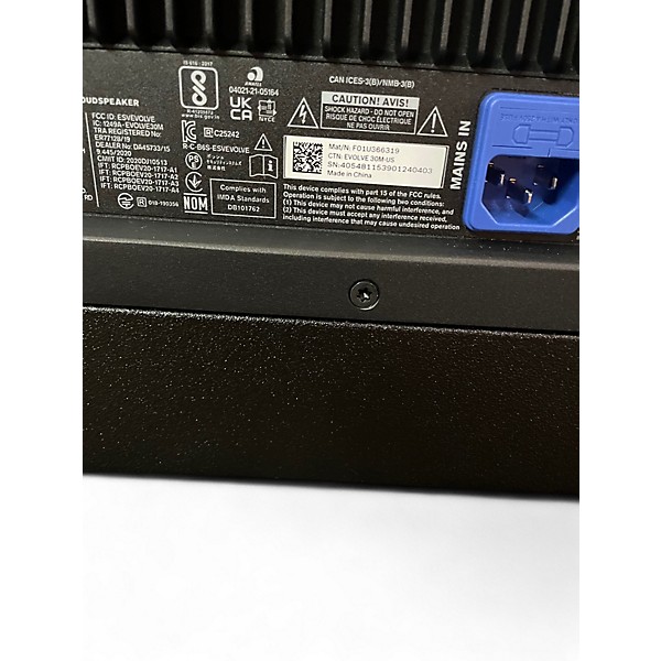 Used Electro-Voice EVOLVE 30M Powered Speaker