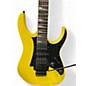 Used Ibanez RG450EXB Black and Yellow Solid Body Electric Guitar