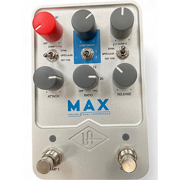 Used Universal Audio UAFX MAX Preamp and Dual Compressor Effect Pedal