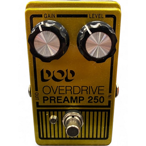 Used DOD Analog Overdrive Preamp 250 Effect Pedal