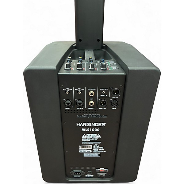 Used Harbinger MLS1000 Powered Speaker