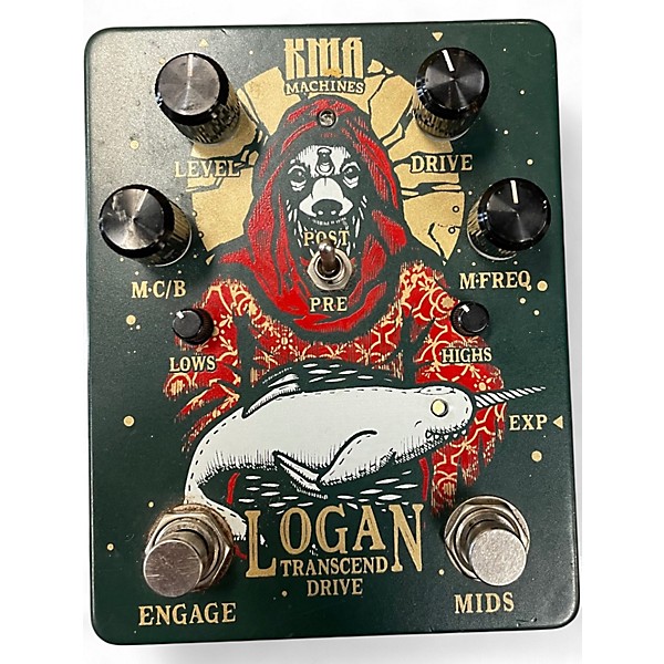 Used Logan TRANSCEND DRIVE Effect Pedal