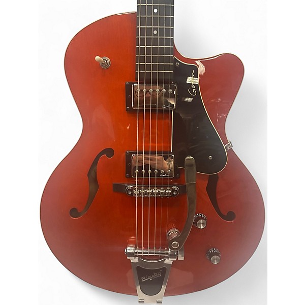 Used 2010s Godin 5TH AVENUE UPTOWN GT SUNRISE Hollow Body Electric Guitar