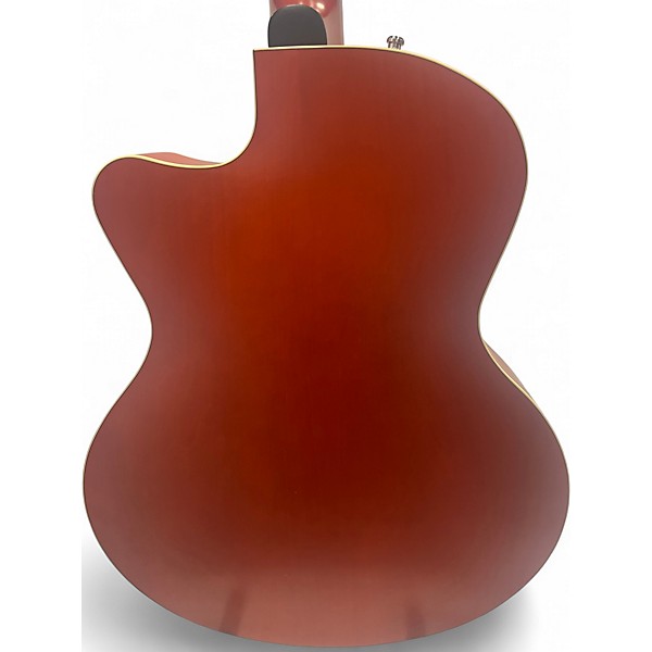 Used 2010s Godin 5TH AVENUE UPTOWN GT SUNRISE Hollow Body Electric Guitar