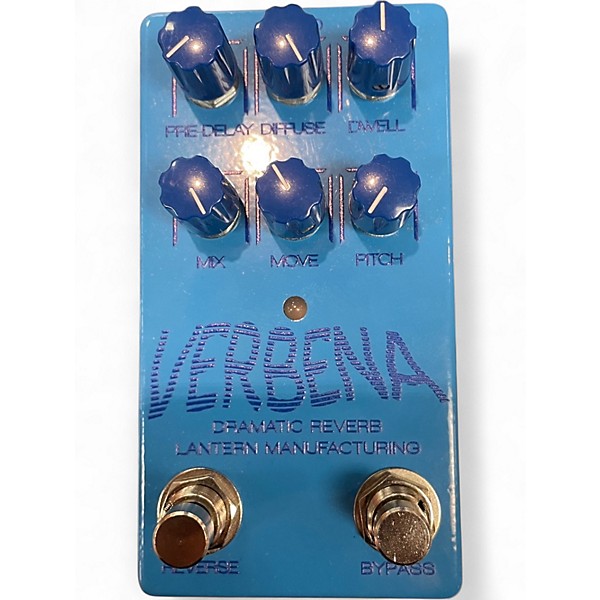 Used Lantern Manufacturing Verbena Dramatic Reverb Effect Pedal