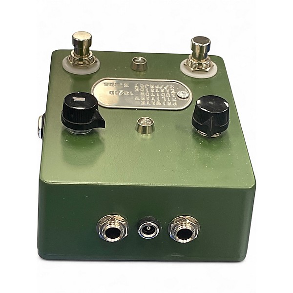 Used Yesterday Effects Private Military Auditor Effect Pedal
