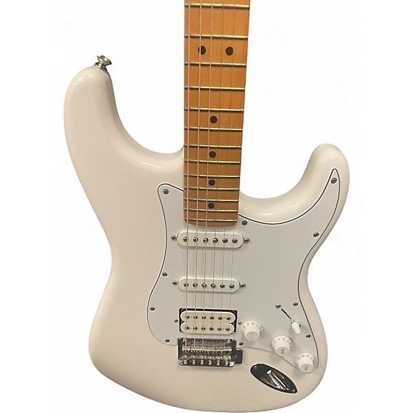 Used Fender Player II Stratocaster HSS Polar White Solid Body Electric Guitar
