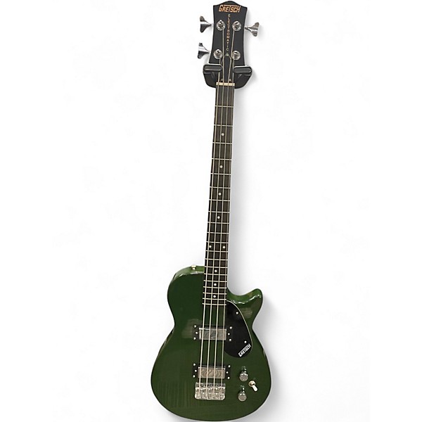 Used Gretsch Guitars Streamliner Bass Jet Club Torino Green Electric Bass Guitar