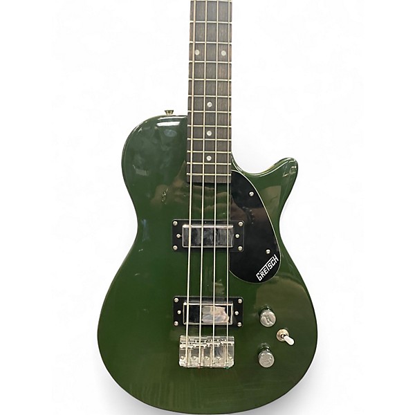 Used Gretsch Guitars Streamliner Bass Jet Club Torino Green Electric Bass Guitar