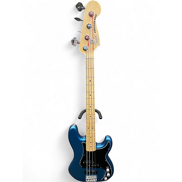 Used Fender American Performer Precision Bass SATIN LAKE PLACID BLUE Electric Bass Guitar