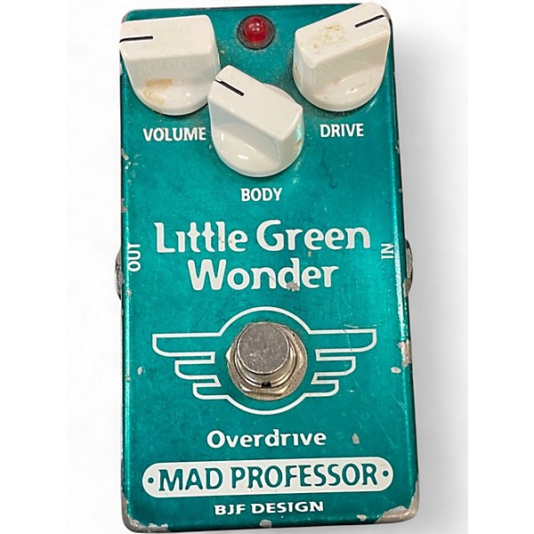 Used Mad Professor Little Green Wonder Overdrive Effect Pedal