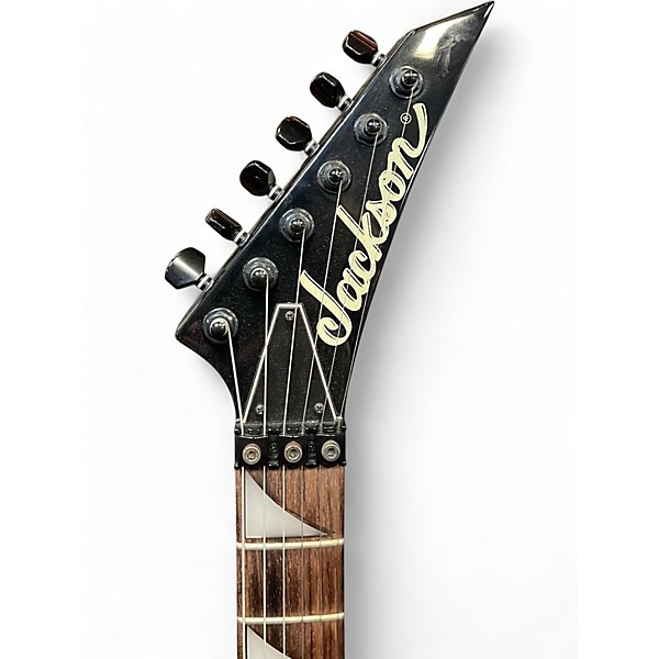 Used Jackson WARRIOR BOLT-ON Black Solid Body Electric Guitar