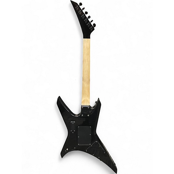 Used Jackson WARRIOR BOLT-ON Black Solid Body Electric Guitar
