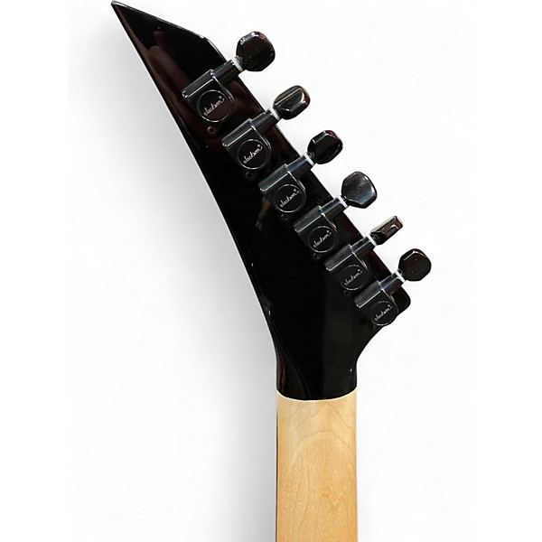 Used Jackson WARRIOR BOLT-ON Black Solid Body Electric Guitar
