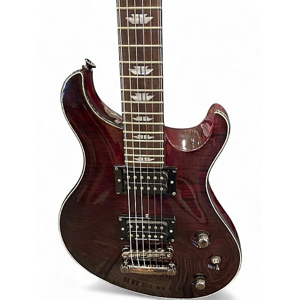 Used Charvel Desolation DC-2 ST Trans Red Solid Body Electric Guitar