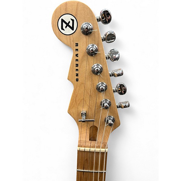 Used Reverend BILLY CORGAN Z-1 Gunmetal Gray Solid Body Electric Guitar