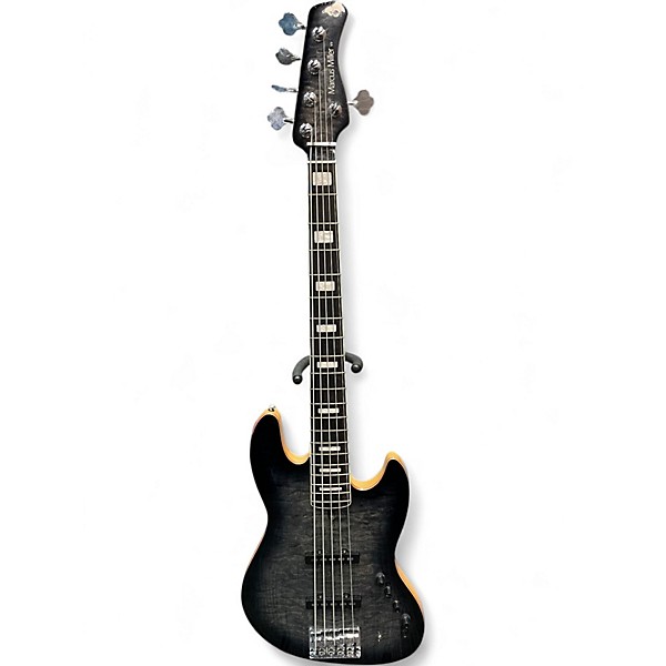 Used Sire Marcus Miller V9 Alder 5 String Trans Green Electric Bass Guitar