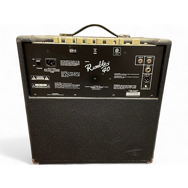 Used Fender Rumble 40 Bass Combo Amp