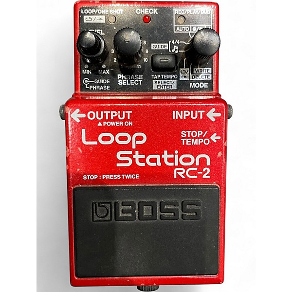 Used BOSS RC2 Loop Station Pedal