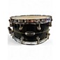Used Pearl 6.5X14 HYBRID EXOTIC FIBERGLASS\KAPUR BLACK Drum thumbnail