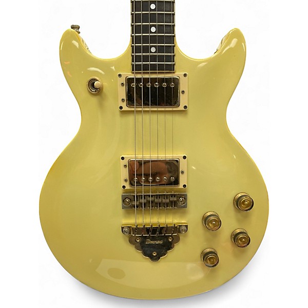 Used Ibanez AR100 Polar White Solid Body Electric Guitar