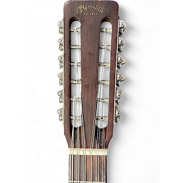 Vintage 1970 Martin D12-20 Natural 12 String Acoustic Guitar