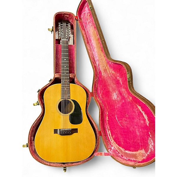 Vintage 1970 Martin D12-20 Natural 12 String Acoustic Guitar